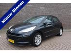 Peugeot 207 1.4 XR, zwart 5 deurs, ijskoude airco, nieuwe AP, Voorwielaandrijving, 4 cilinders, Metallic lak, Origineel Nederlands