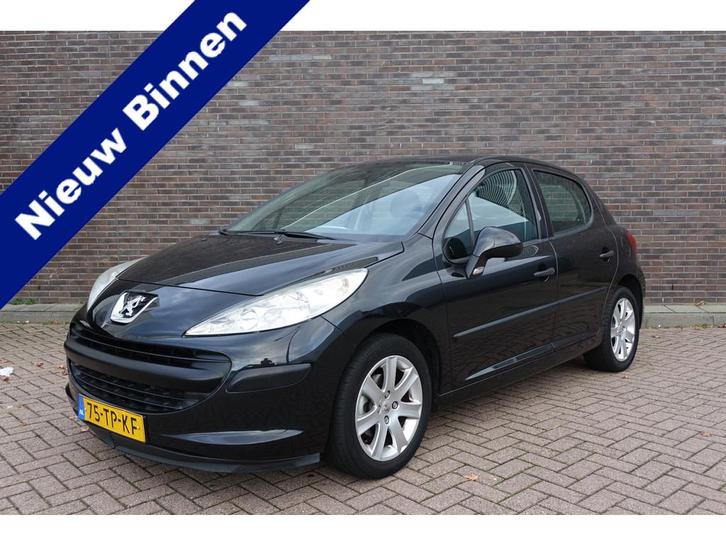 Peugeot 207 1.4 XR, zwart 5 deurs, ijskoude airco, nieuwe AP, Auto's, Peugeot, Bedrijf, Te koop, ABS, Airbags, Airconditioning