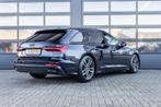 Audi A6 Avant 40 TFSI 204pk S Edition Competition | Panorama, 12 maanden, Blauw, Leder en Stof, Origineel Nederlands