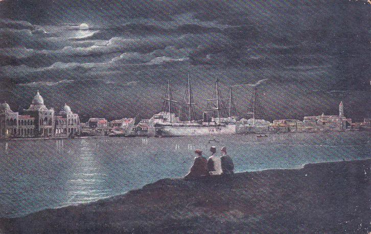 A169 Egypte - Port Said, Verzamelen, Ansichtkaarten | Buitenland, Ongelopen, Buiten Europa, Voor 1920, Verzenden