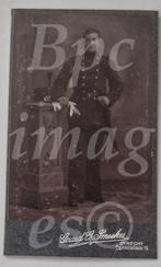 cdv jonge onderofficier soldaat Utrecht, staand kepi 1900's, Gebruikt, Verzenden, Foto, Voor 1940