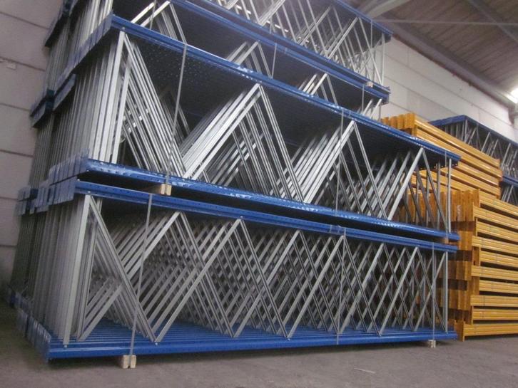 Palletstelling, draagarmstelling, legbordstelling e.a., Zakelijke goederen, Kantoor en Winkelinrichting | Magazijn, Stelling en Opslag