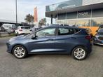 Ford Fiesta 1.0 EcoBoost Hybrid Titanium, Auto's, Gebruikt, Euro 6, Blauw, Origineel Nederlands