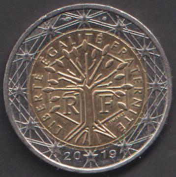 2 € munt Frankrijk Liberte 2019. ADV. no.41 S.   beschikbaar voor biedingen