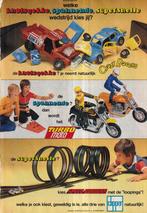 Retro reclame 1979 Clipper turbomoto racebaan speelgoed, Verzamelen, Retro, Ophalen of Verzenden