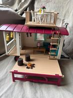 Schleich paarden, caravan en andere accessoires, Ophalen of Verzenden, Zo goed als nieuw