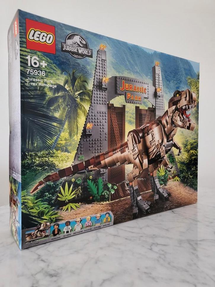 LEGO Jurassic Park T-Rex Rampage 75936 - Nieuw!, Kinderen en Baby's, Speelgoed | Duplo en Lego, Nieuw, Lego, Complete set, Ophalen of Verzenden
