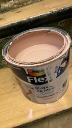 Twee potten roze verf, Doe-het-zelf en Verbouw, Verf, Beits en Lak, Ophalen, Zo goed als nieuw, Roze