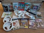 Nintendo Wii, compleet pakket, Spelcomputers en Games, Spelcomputers | Nintendo Wii, Ophalen, Zo goed als nieuw, Met 2 controllers