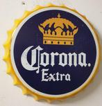 Corona Extra bier bierdop bottlecap reclamebord van metaal, Verzamelen, Merken en Reclamevoorwerpen, Reclamebord, Info@deconoord.nl