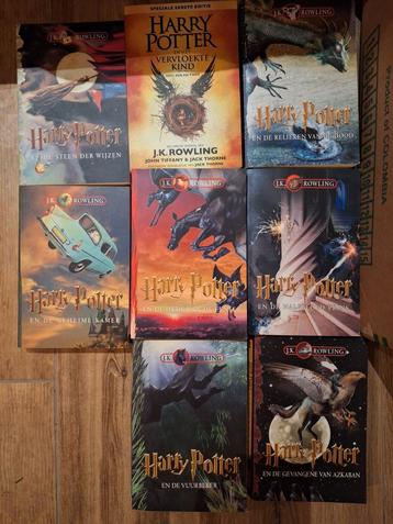 Harry Potter Boeken Set (8 Delen) beschikbaar voor biedingen