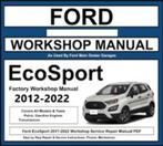Ford Eco Sport 2012-2022 Workshop manual Ford ETIS 2022 USB, Auto diversen, Handleidingen en Instructieboekjes, Verzenden