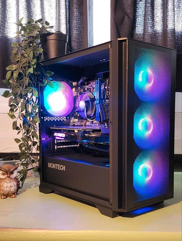 Snelle Gaming PC: GTX 1660 • Intel i7 • 16GB RAM • 500GB SSD, Computers en Software, Desktop Pc's, Refurbished, 4 Ghz of meer