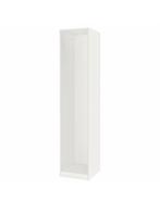 PAX Basiselement kledingkast met planken, wit, 50x58x236 cm, Huis en Inrichting, Ophalen, Met plank(en), 200 cm of meer, Wit