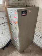 Vintage metalen ladekast, Ophalen, Gebruikt