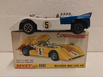 Dinky Toys #223 England Speedwheels Mc Laren M8A CAN AM  beschikbaar voor biedingen