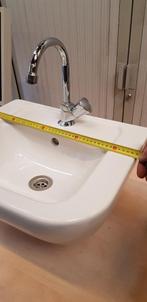 Wastafel inclusief Grohe kraan., Ophalen, 50 tot 100 cm, Zo goed als nieuw, Minder dan 100 cm