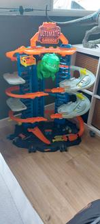 Hotwheels ultimate garage, Kinderen en Baby's, Ophalen of Verzenden, Zo goed als nieuw, Handmatig, Hot Wheels