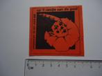 sticker oud Carnaval Randje van de geut oeteldonk den bosch, Verzenden, Zo goed als nieuw, Bedrijf of Vereniging
