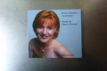 Anne Cambier, I Justiniani - Songs By Henry Purcell beschikbaar voor biedingen