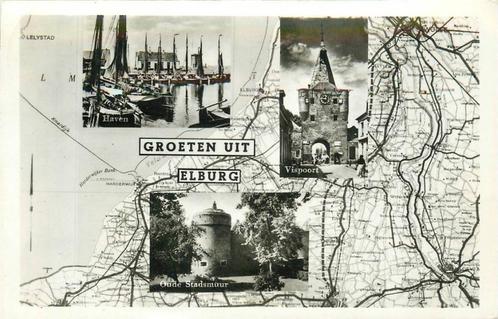 (388-477-009) Elburg, Verzamelen, Ansichtkaarten | Nederland, Gelderland, Verzenden