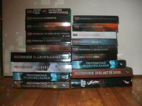 preston & child-141 stuks-uitstekende staat-losse verkoop, Boeken, Thrillers, Zo goed als nieuw, Ophalen of Verzenden