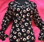 ZGAN Tuniek met Print - Maat 40 st Oliver, Kleding | Dames, Ophalen of Verzenden, Zo goed als nieuw, Maat 38/40 (M), Zwart