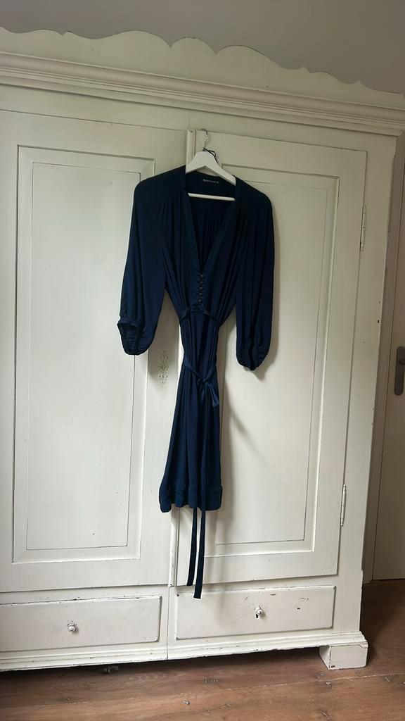Expresso prachtig donkerblauw jurkje als nieuw, Kleding | Dames, Jurken, Zo goed als nieuw, Maat 38/40 (M), Blauw, Knielengte