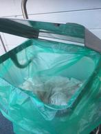 RVS afvalzakhouder, Ophalen, Gebruikt, Met pedaal, -