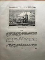 041/ Egmond aan Zee Kopergravure 1725, Ophalen of Verzenden