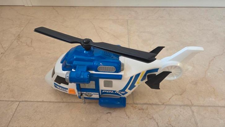 Politie Helikopter Speelgoed incl geluid, Kinderen en Baby's, Speelgoed | Speelgoedvoertuigen, Gebruikt, Ophalen of Verzenden