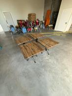 4 terrastafels, Ophalen, Gebruikt, Vierkant