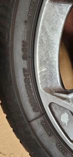 Nette Audi Set Aluminium Velgen met winterbanden 255/55/17, Ophalen, 255 mm, Banden en Velgen, 17 inch