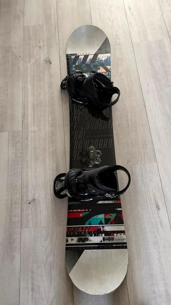 K2 Slay Blade Snowboard - 158cm, Sport en Fitness, Snowboarden, Gebruikt, Board, Ophalen of Verzenden