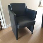 8 x Rolf Benz model 7100 eetkamerstoelen, per stuk te koop, Huis en Inrichting, Stoelen, Ophalen, Zwart, Leer, Zo goed als nieuw