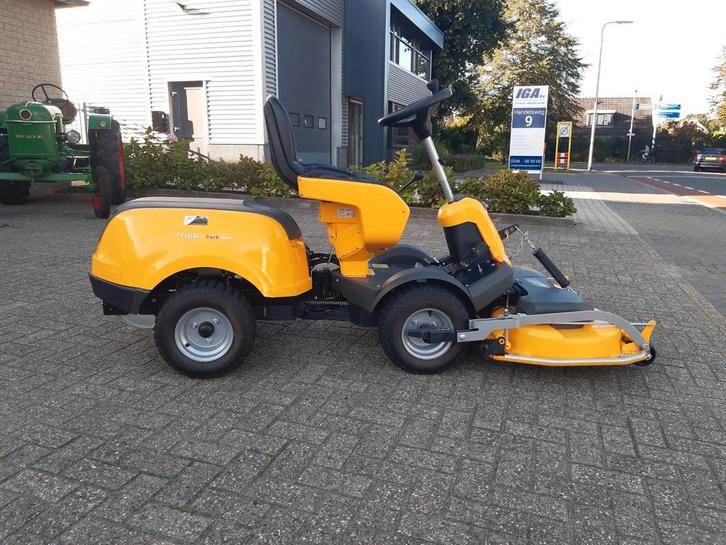 Prachtige stiga park mulch maaier, Tuin en Terras, Zitmaaiers, Gebruikt, 90 tot 120 cm, Elektrische starter, Mulchfunctie, Ophalen of Verzenden