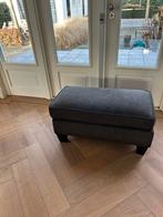 Mooie donker bruine poef - als nieuw - Troubadour - zgan, Ophalen, Zo goed als nieuw, Rechthoekig, Stof