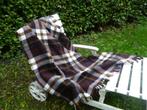 mooie wollen Aabe  plaid 170 x 145 cm, Huis en Inrichting, Ophalen of Verzenden, Zo goed als nieuw