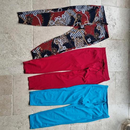Studio anneloes broeken maat M en L, Kleding | Dames, Broeken en Pantalons, Zo goed als nieuw, Maat 38/40 (M), Blauw, Ophalen of Verzenden