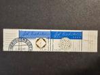 NVPH 2162-2163a 2003 - Johan Enschedé - Paartje Met Tab, Postzegels en Munten, Postzegels | Nederland, Ophalen of Verzenden, Na 1940
