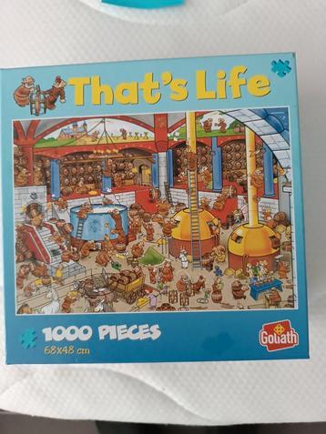 Legpuzzel thats life, de brouwerij. beschikbaar voor biedingen