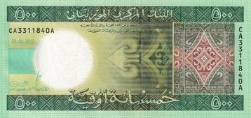Mauritanië bankbiljet 500 Ouguiya 2013, Pick 18 UNC beschikbaar voor biedingen