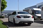 Mercedes-Benz C-klasse 300E AMG, KEYLESS GO, XENON, NAVI, Achterwielaandrijving, Leder en Stof, Wit, Plug-in hybride