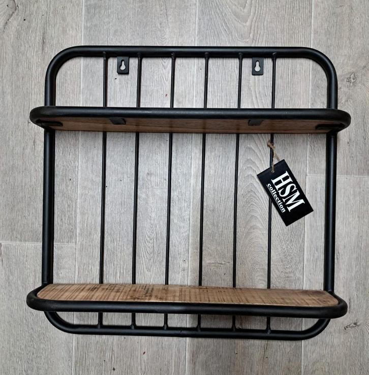 Wandrek met 2 Planken, Huis en Inrichting, Woonaccessoires | Wandplanken en Boekenplanken, Nieuw, Ophalen of Verzenden