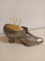Antiek speldenkussen model schoen, Ophalen of Verzenden