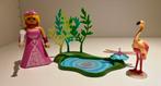 70247 Playmobil Prinses met vijver, Ophalen of Verzenden, Zo goed als nieuw, Complete set