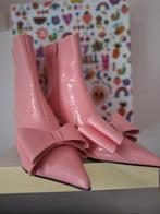 Jeffrey Campbell Bow-Tie Enkellaarsjes Roze Maat 39, Lage of Enkellaarzen, Nieuw, Ophalen of Verzenden, Jeffrey Campbell