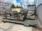 Hardhouten azobe palen en blokken 20/20, Doe-het-zelf en Verbouw, Hout en Planken, Ophalen, Gebruikt, Overige typen, Overige houtsoorten