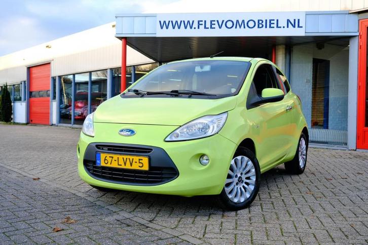Ford Ka 1.2 Titanium X Airco|LMV|*62.200km!*, Auto's, Ford, Bedrijf, Te koop, Ka, ABS, Airbags, Airconditioning, Boordcomputer