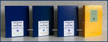#2 Acqua diParma set 4 niche parfum samples proefjes testers beschikbaar voor biedingen